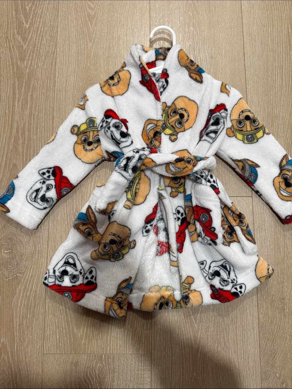 2T toddler paw patrol robe